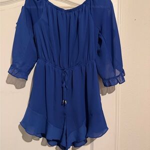 Blue Romper